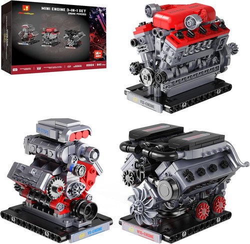 Mini engine model car - 3-in-1,