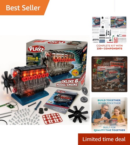 230 piece inline mini - 230-piece, engine