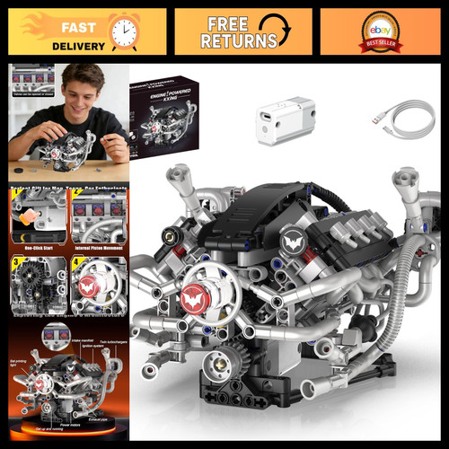 Motorized mini engine - motorized, model
