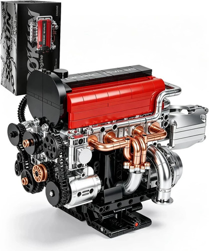 Cylinder engine model kit - model,