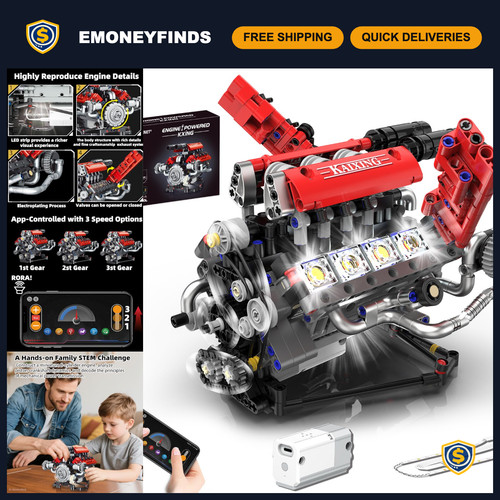 Diy mini engine - v8, kit